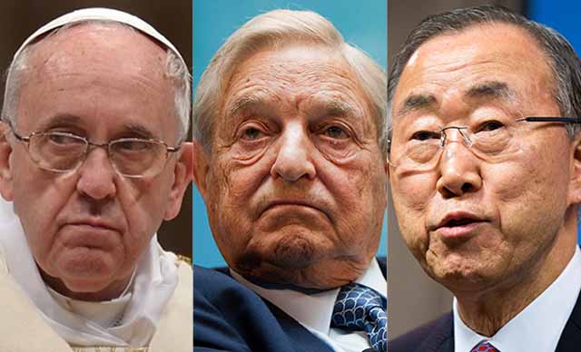 Conozca la conexión entre el papa Francisco, el financista rojo George Soros y Ban Ki Moon