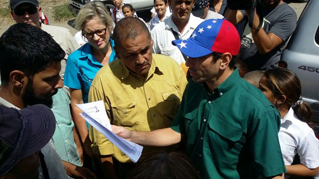 Capriles: Llegó el tiempo para un revocatorio