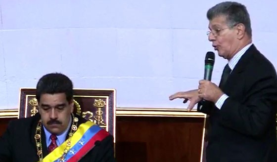 ¡IMPERDIBLE! La magistral respuesta de Ramos Allup a Maduro (video completo)