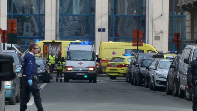 Más de 21 muertos en ataques terroristas en Bruselas (Fotos)