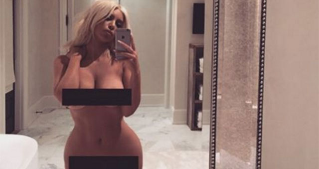 Kim Kardashian se desnuda otra vez en Instagram… y vuelve a arrasar