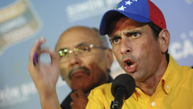 Capriles al CNE: «O nos entregan las planillas o iremos a buscarlas»