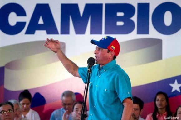 Capriles: «La indignación no la podemos convertir en resignación»