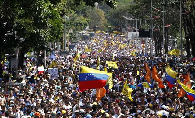 «Toma de Caracas»: Venezuela sale a las calles para exigir la realización del Referendo Revocatorio