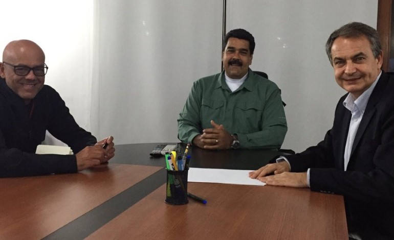 Maduro, Jorgito y Zapatero: Diálogo entre sordos