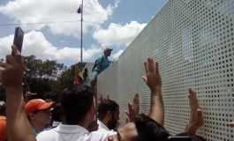 Nueve manifestantes heridos en la marcha opositora hacia la Asamblea Nacional