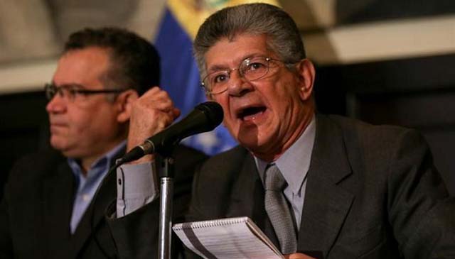 Ramos Allup responsabiliza a Maduro y a la GNB por ataque a la Asamblea Nacional