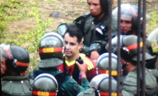 Represión de la GNB en Mérida