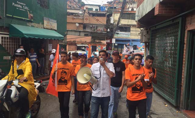 Minas de Baruta se suma a la protesta en contra del gobierno de Maduro