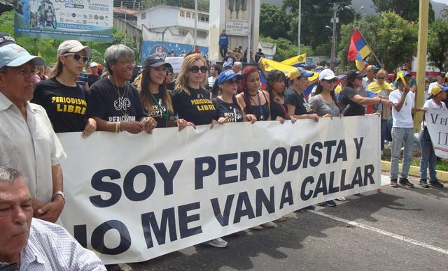 En Táchira marcharon contra el cierre de RCTV y la libertad de expresión