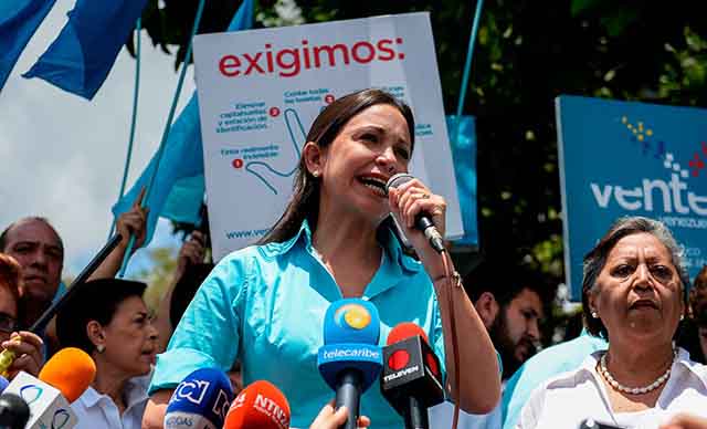 María Corina Machado: Viene una nueva fase de remate contra la dictadura