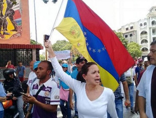 María Corina Machado: Hoy, 24 junio de 2017, los verdaderos libertadores están en la calle
