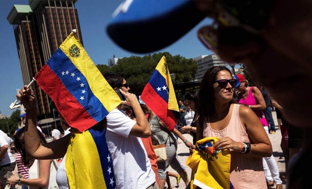 La consulta contra Maduro también se vota en España: «Es un acto de rebeldía cívica»