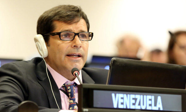 Diplomático venezolano renuncia a su cargo en la ONU por desacuerdos con el Gobierno