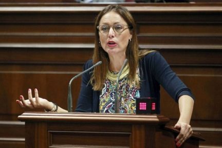 Vicepresidenta del Parlamento canario llamó a participar en el plebiscito